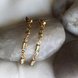 Opal Drop Earrings