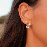 Petite Bar Stud Earrings